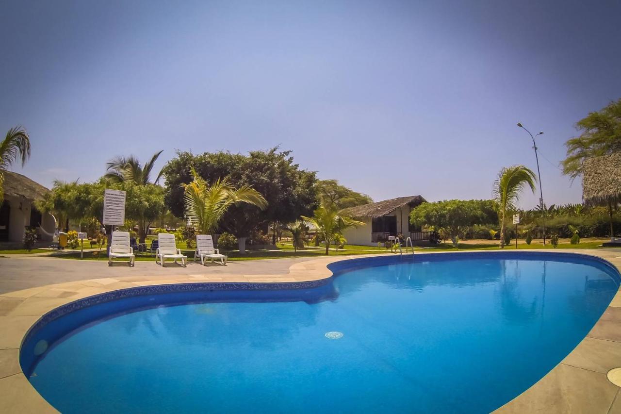 La Choza Bungalows Tambo Grande Kültér fotó