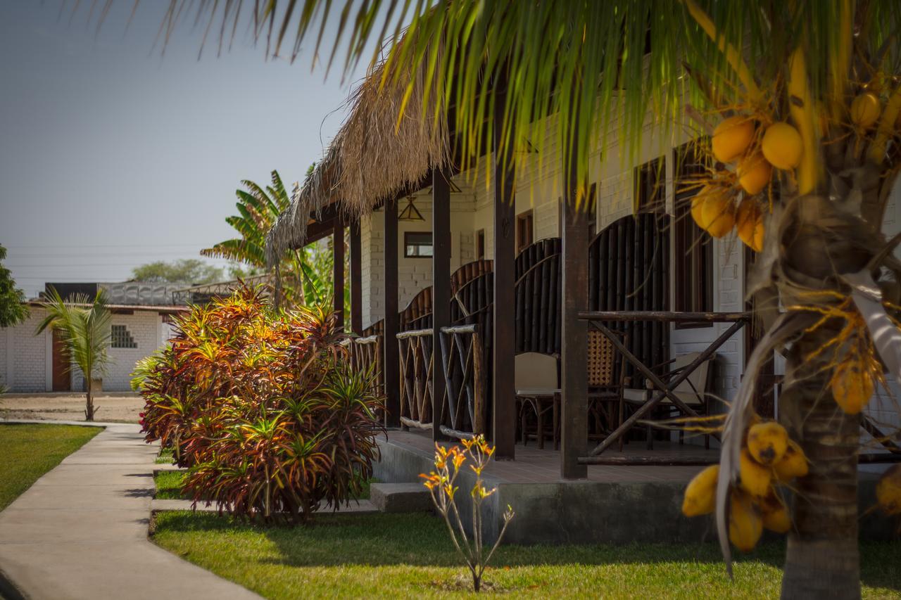 La Choza Bungalows Tambo Grande Kültér fotó