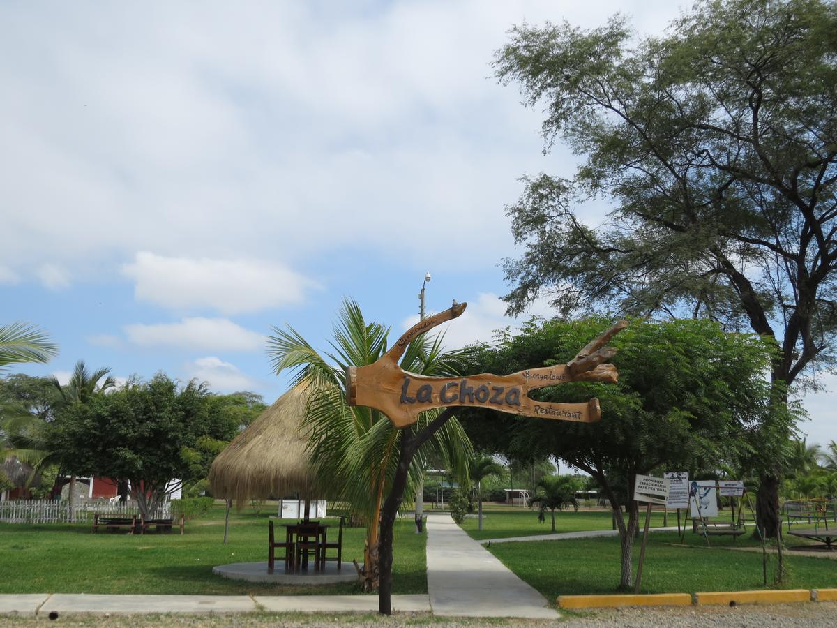 La Choza Bungalows Tambo Grande Kültér fotó
