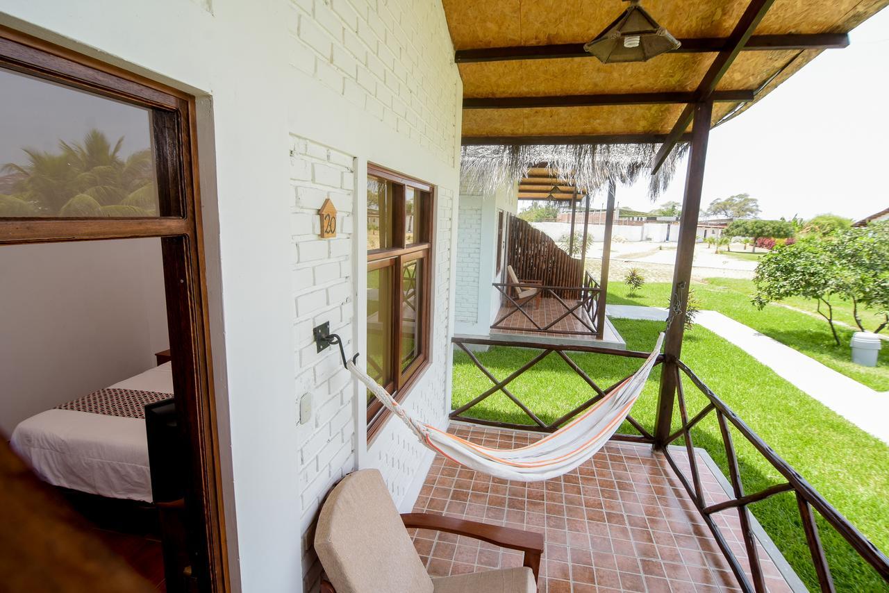 La Choza Bungalows Tambo Grande Kültér fotó